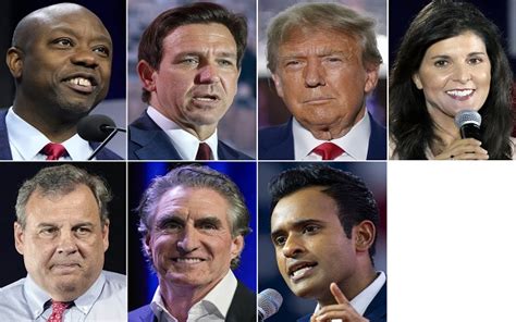 Who’s in, who’s out: A look at which candidates have qualified for the 1st GOP presidential debate